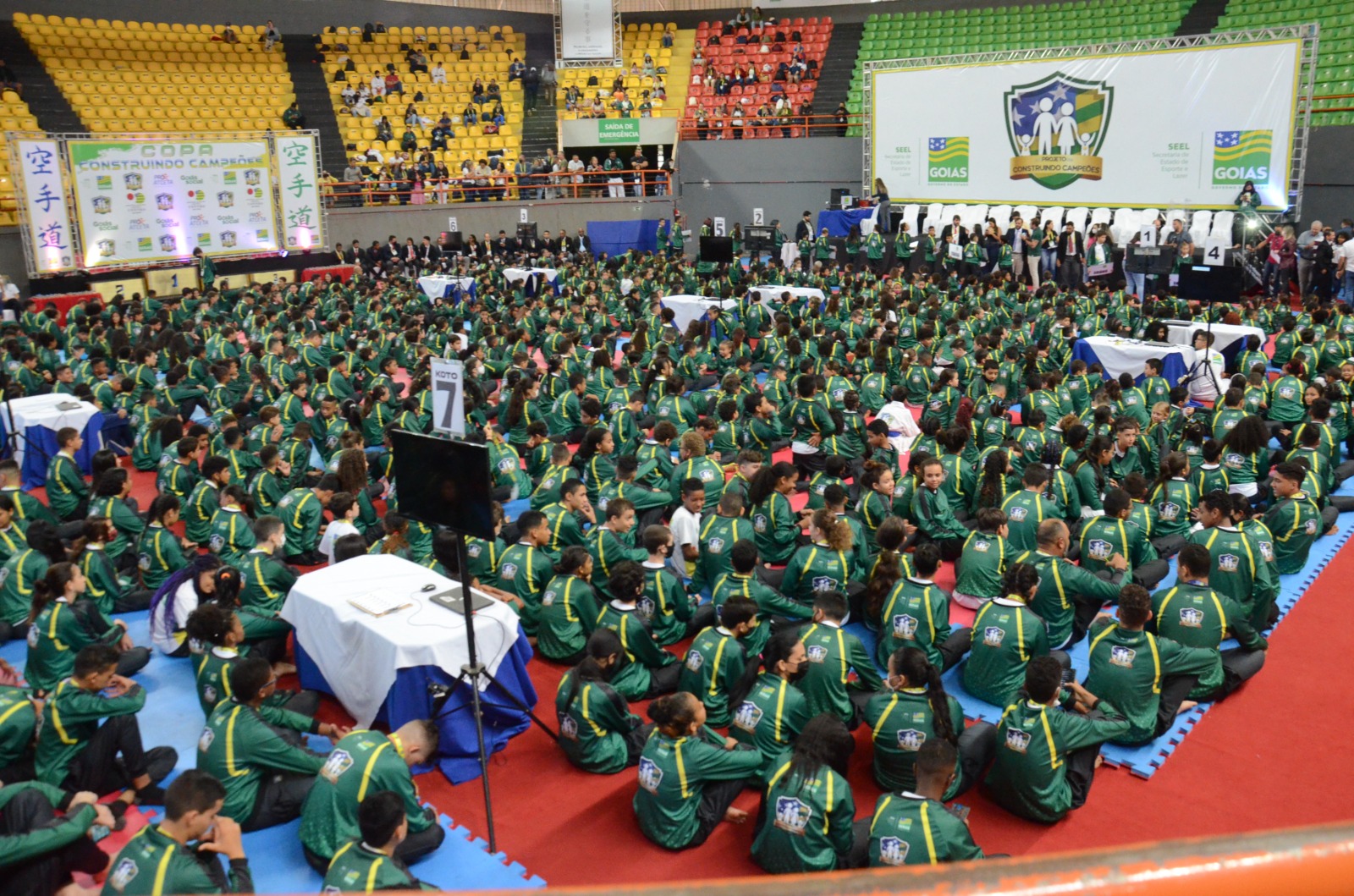 1ª edição da Copa Construindo Campeões de artes marciais foi realizada em junho de 2022.