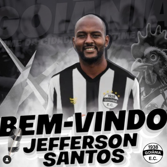 Jefferson Santos acerta com o Goiânia