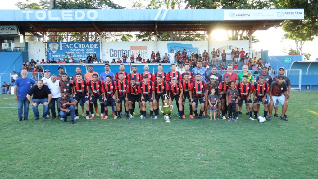 Milan FC, campeão pela quarta vez do torneio municipal de Futebol Amador de Aparecida